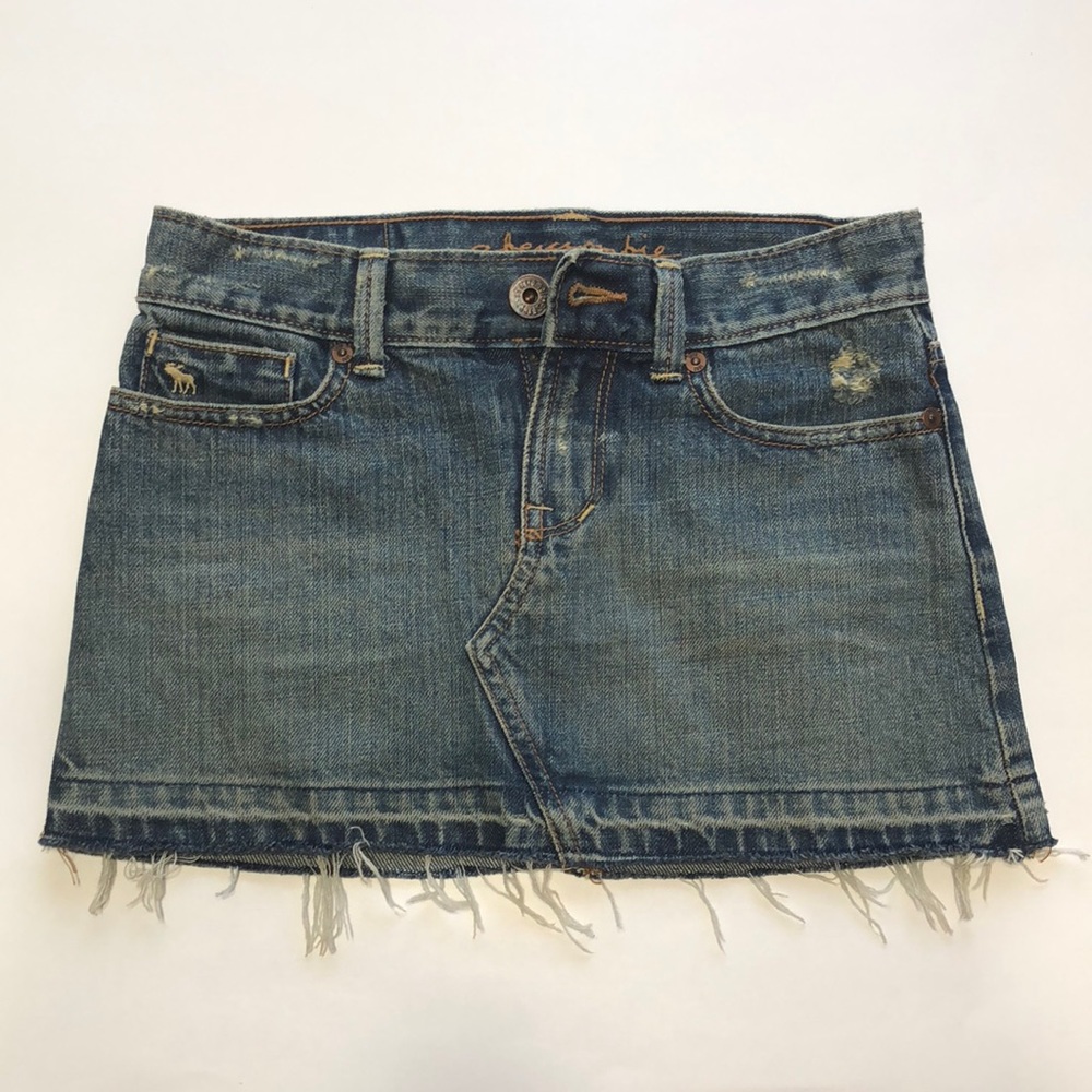 Abercrombie Jean Skirt